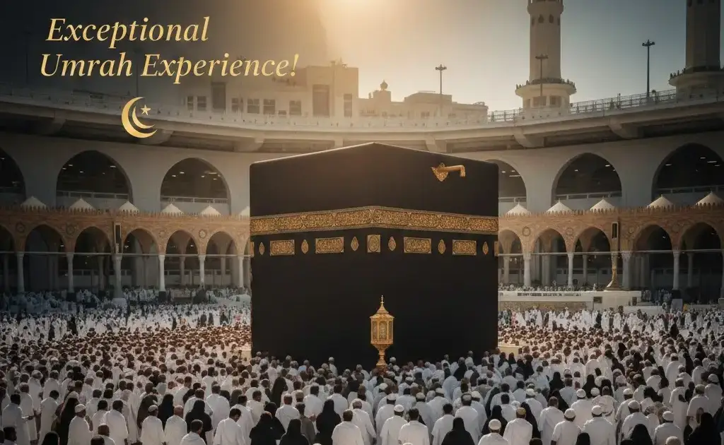 Kaaba door view